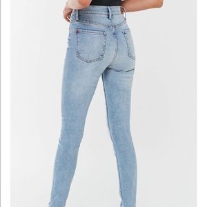 High rise jeans